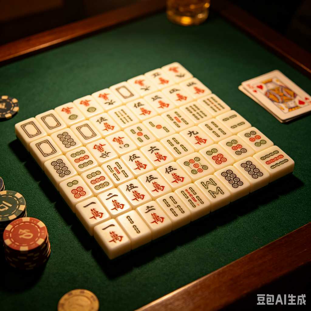 acrylic mahjong set