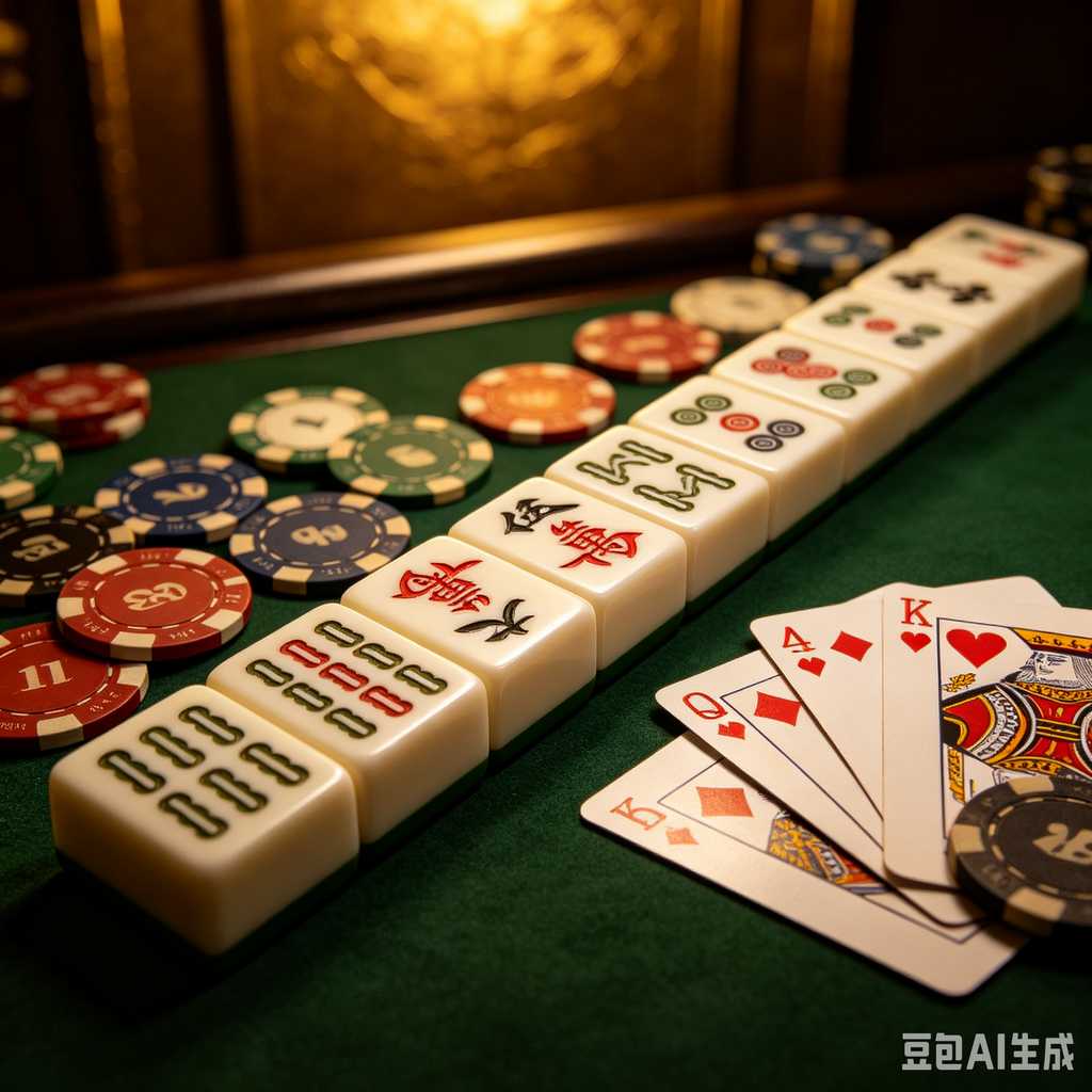 traditional chinese board game mahjong